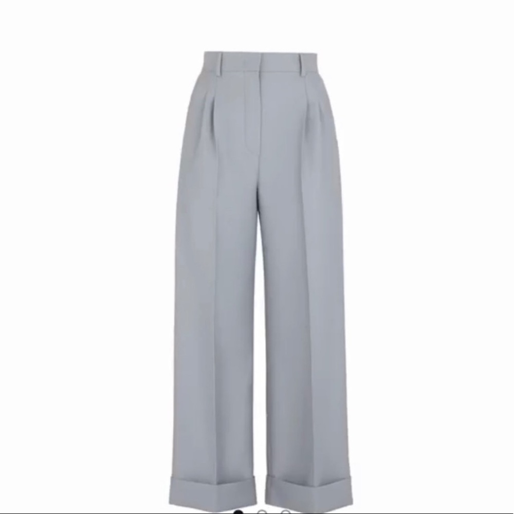 ❗️SOLD❗️FENDI - Pantalone Ramege Kimono Wool Cotton Trouser